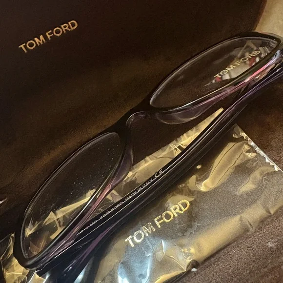 Tom Ford Purple and Black Eyeglasses - Picture 6 of 8
